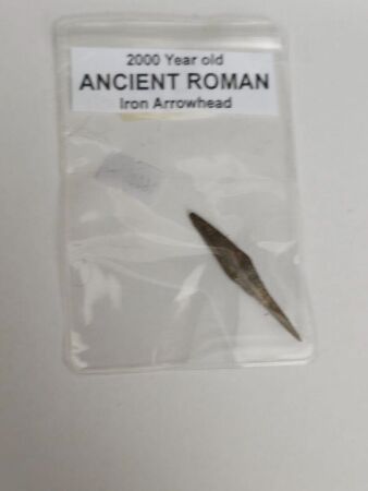 2000 Year old ancient Rome iron Arrowhead