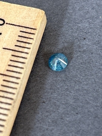 0.19 carat Blue DIAMOND Gemstone