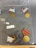 Collection of Russian and Ukrainian War Medals - 2