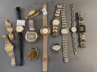 Collection of 12 watches