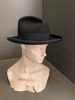 Original vintage Borsalino Gran Lusso Superior quality made in Alessandria Italy by Antica Casa Fondata Nel 1857 - 2