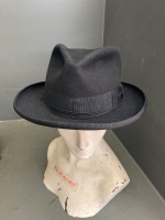 Original vintage Borsalino Gran Lusso Superior quality made in Alessandria Italy by Antica Casa Fondata Nel 1857 - 3