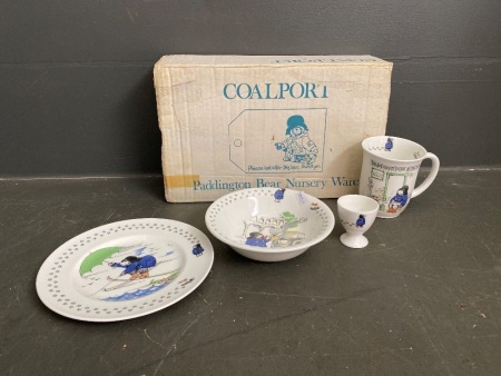 Coalport Paddington Bear Nursery Ware