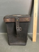 Leather ammunition case