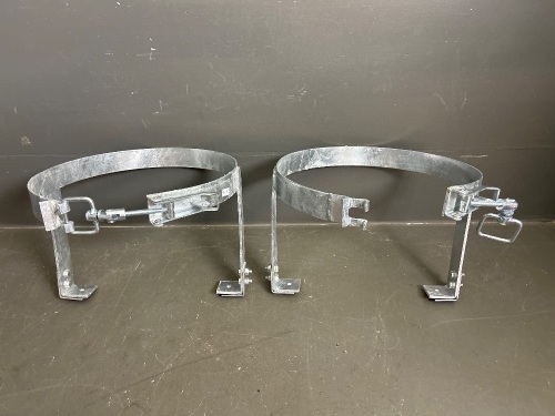 2 x 9kg Gas Bottle Brackets