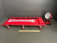 Sidchrome Workshop Creeper + Metal Desk Light