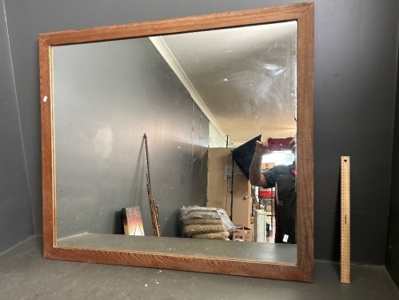 Large Wooden Frame Mirrors - quantity choice