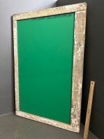 Large Antique Casement Window with Mirror Insert - 2