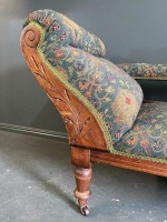 Antique day bed on castors in beautiful condition - 3