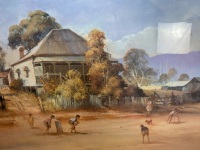 " The Cricket Match " by d'Arcy W Doyal - 3