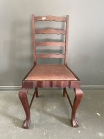 Ball/Claww Footed Antique Chair 