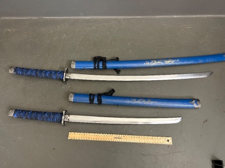 Pair of Katana Swords