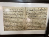 3 x 19th Century Burmese Script Writing - Framed/Glazed - 2