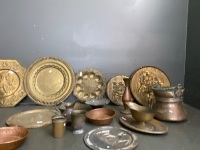 Mixed brass and copper lot - 3