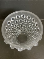 Lalique (France) Mossi Vase - Clear Dots - Marked to Base - 4