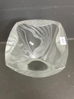 Lalique - France 1940/50s Yasna Vase - Frosted and Etched - Marked to Base - 4