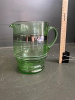 Uranium Glass Jug - 3