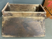 Winchester Wooden Ammunition Box and Advertising Sign -  - 4