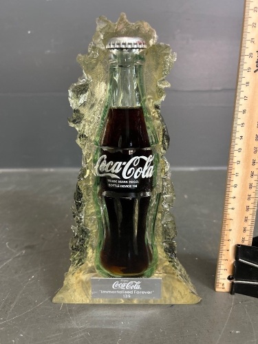 Vintage Immortalised Forever Bottle of Coka Cola no. 131