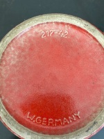 West German ceramic vase marked 217-42 - 3