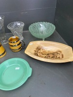 Large mixed lot of kitchenalia with Wade mugs, Rastal glass stein and L & Sons Englishware dish - 3