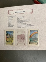 Complete collection of Norfolk Island 1994 stamps, book on  the history of Norfolk Island stamps 1947 - 1991, Dictionary of world stamps and 4 stamp albums (no stamps inside) - 3