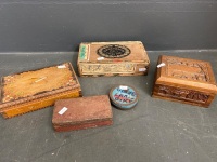 Unique selection of cigarette boxes, tobacco boxes and tins - 2