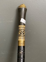 Antique walking stick from India 1880-1900 - 2