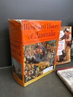 Very large illustrated book of Australia 1974 edition and 4 history of Australia books - 2