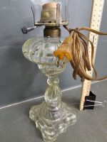 American Kerosene Font Light - Converted to electric (US plug) - 2