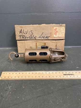 Vintage Alvis trouble lamp 1953