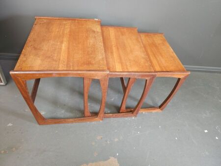 Mid Century Teak G Plan Nest Tables