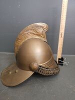 Vintage fire helmet in great condition MFB embossed - 2