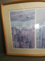 Famous Gottfried Salzmann Twin Towers Print - 4