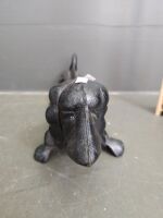 Cast Iron Daschund boot Scraper - 2