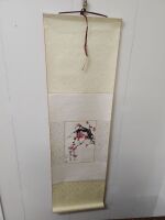 Selection of Asian rice paper prints, scrolls and wall hangings - 4