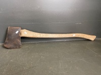 Craftsman axe - 5 1/2in blade - marked - 3