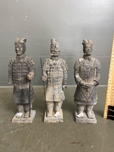 Trio Chinese warriors