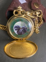 Labrador Retriever pocket watch by Nigel Hemming made by the Franklin Mint - 2