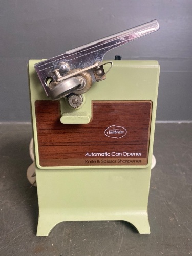 Retro sunbeam automatic can opener