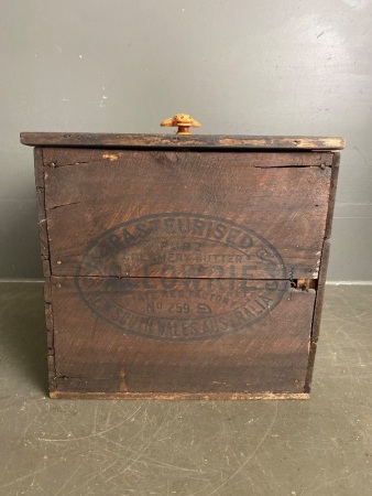 Vintage butter box