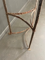 French style metal plant stand - 2