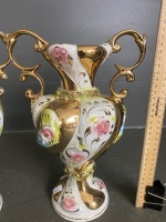 2 Ornate Italian Vases circa 1960 - 2