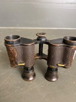 Pair of World War 2 Busch binoculars and pair Hanimex binoculars - 6