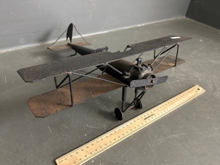 Constructed Model of a Vintage Tiger Moth