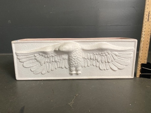 Ceramic Raynham eagle designed plant holder