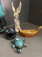 Mixed lot of animal ceramics inc. Wembley Ware and Wade - 3