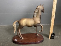 Brass Horse Statue - 2