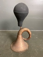 Vintage copper air horn - 2