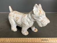 Small Cast Iron Dog Doorstop - 2